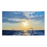 Fishing on Wavy Water business cards