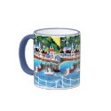Fishing Port Ringer Mug