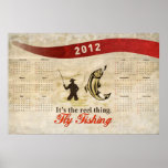 Fishing Poster Calendar 2012 Trout Fish