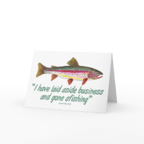 Fishing Quote Greeting Cards