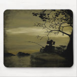 Fishing Robot Mousepad