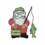 Fishing Santa Hoodie