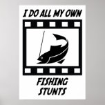 Fishing Stunts Print