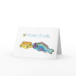 Fishy Big Wet Kiss Valentine Card