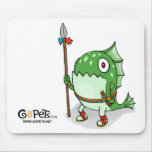 Fishy Soldier Mousepad