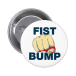 Fist Bump Pinback Buttons