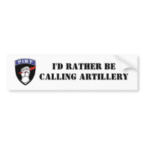 FIST (Forward Observer) Bumper Sticker