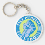 Fist Pumping Guido Key Chain