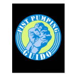 Fist Pumping Guido Postcard