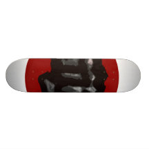 fist skate deck