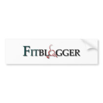 Fitblogger Logo Bumper Sticker