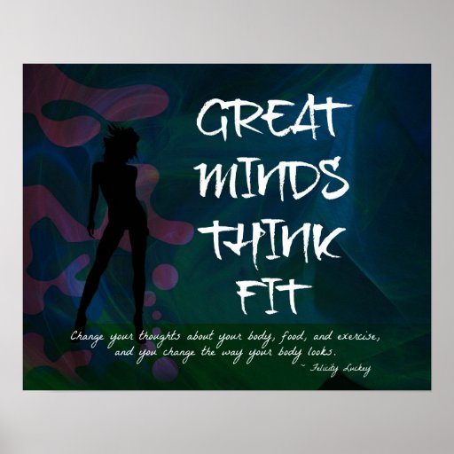 Fitness and Weight Loss Motivation Poster