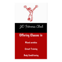 Fitness Business Cards