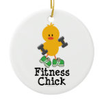 Fitness Chick Ornament