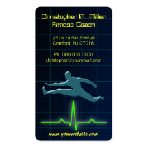 Fitness Coach / Personal Trainer Business Cards