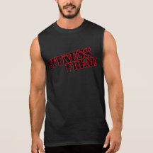 Fitness Freak Men's Red Ultra Sleeveless T-Shirt