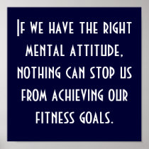 Fitness Goals Print