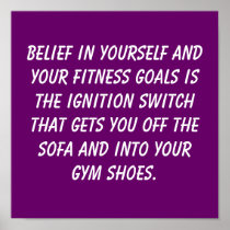 Fitness Goals Print