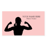 Fitness Instructor Business Card Template