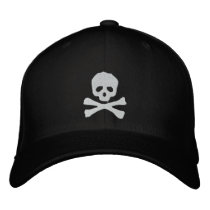 Fitted Skull and Crossbones Pirate