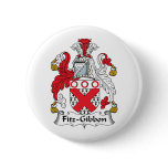 Fitz-Gibbon Family Crest buttons