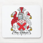 Fitz-Gibbon Family Crest mousepads
