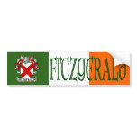 Fitzgerald Coat of Arms Bumper Sticker
