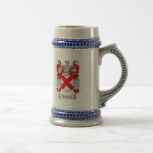 FITZGERALD FAMILY CREST -  FITZGERALD COAT OF ARMS MUG