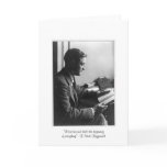 Fitzgerald "That's the beginning" Greeting Card