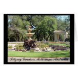 Fitzroy Gardens greeting card