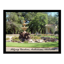 Fitzroy Gardens postcard