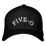 FIVE-0 embroidered hats