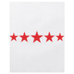 five 5 red stars deluxe flyers