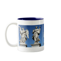 five angels coffee mug