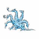 Five Headed Dragon photo sculptures