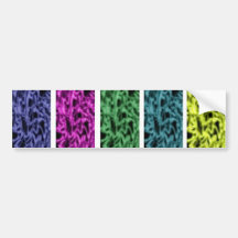 FIVE IN ONE'S. CUT TO SIZE FOR STANDARD E-CIGS!... BUMPER STICKERS