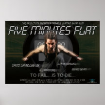'Five Minutes Flat' Poster