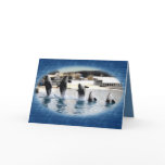 Five !Orcas at Marineland (france ) cards