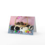 Five Pigs & A Basket Greeting Card