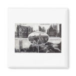Five Scenes of Oxford England Vintage magnets