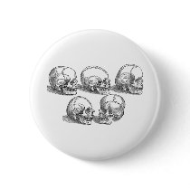 Five Skulls Button