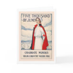 Five thousand by June - Graduate Nurses Needed cards