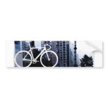 Fixed - Boston Blue Bumper Sticker