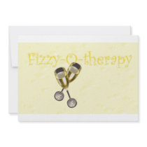 Fizzy-o-therapy Bubbles Personalised Invites