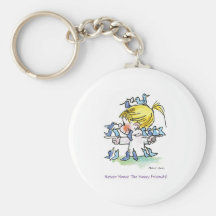 FL-005 Birdy Love Keychains