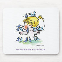FL-005 Birdy Love Mouse Mats