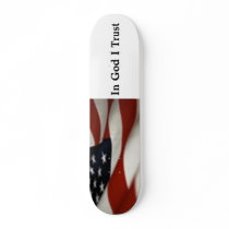 flag1-1, In God I Trust Custom Skateboard
