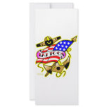 Flag Anchor Tattoo Custom Rack Cards