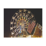 Flag and Farris Wheel at the Fair postcards