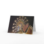 Flag and Ferris Wheel at the Fair cards